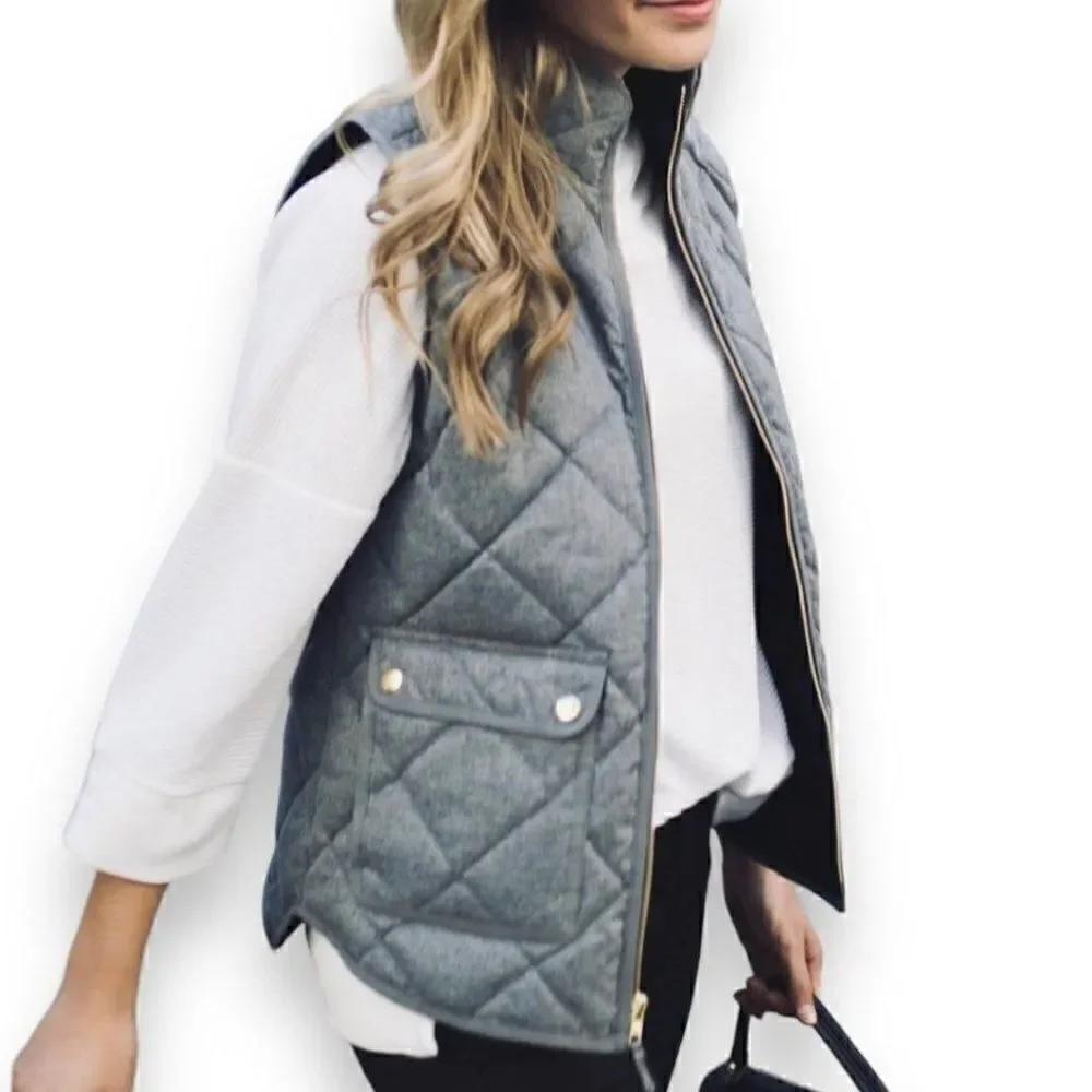 J. Crew Quilted Vest